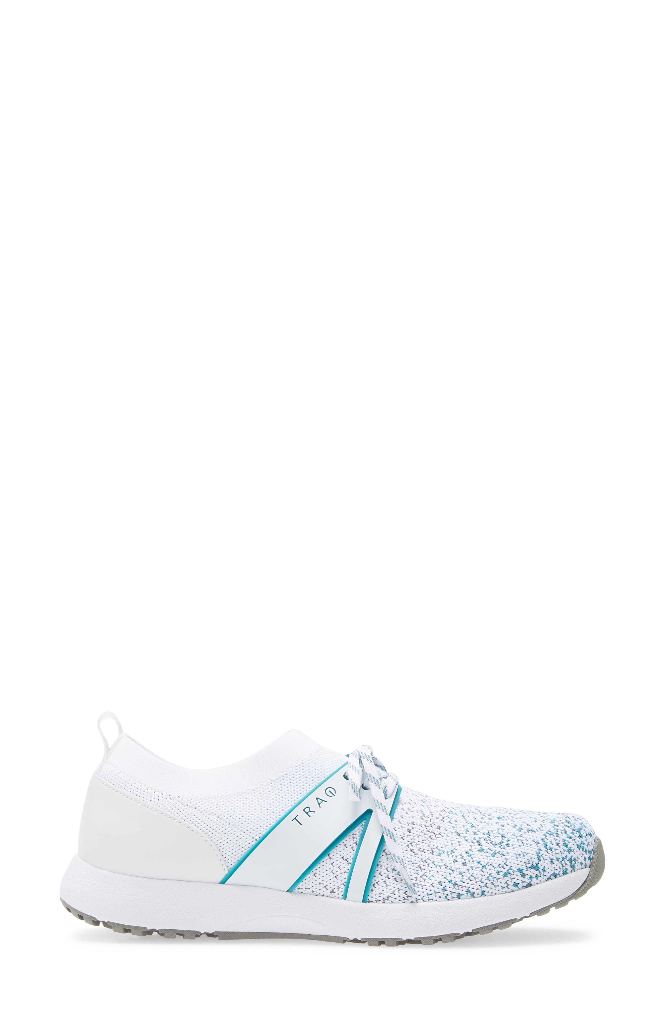 Alegria Qool Water Resistant Knit Sneaker, Alternate, color, WHITE MULTI LEATHER