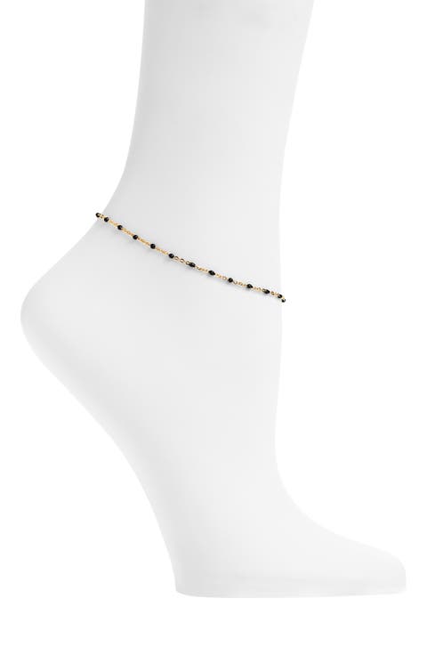 Kaz Beaded Anklet