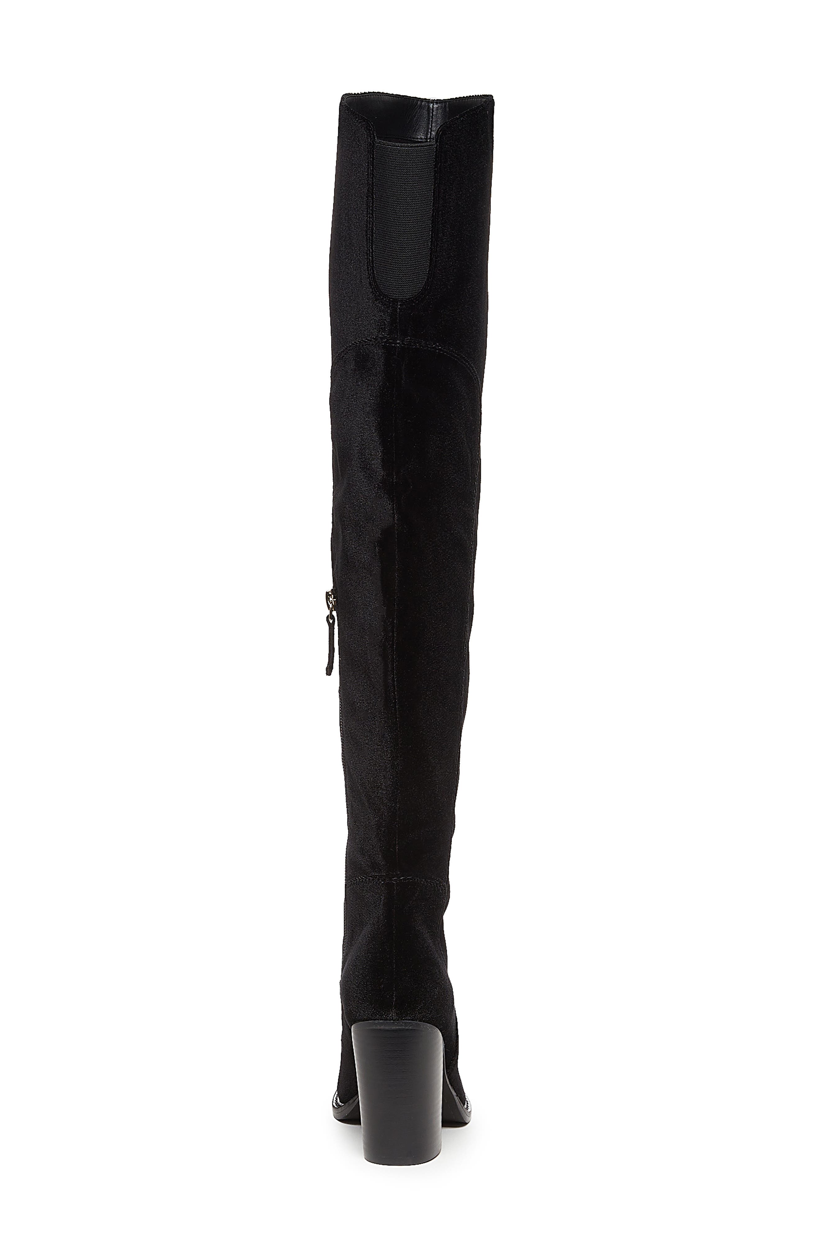 Kelsi Dagger Brooklyn Logan Over the Knee Boot, Alternate, color, Black