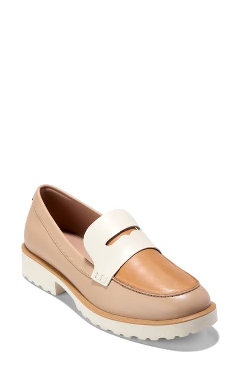 Geneva Platform Penny Loafer (Women)