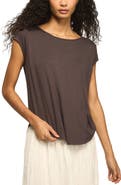 Lucky Brand Sandwash Strappy Back T-Shirt