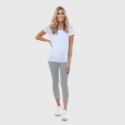 100% Cotton Comfortable Everyday Wear Capri Leggings