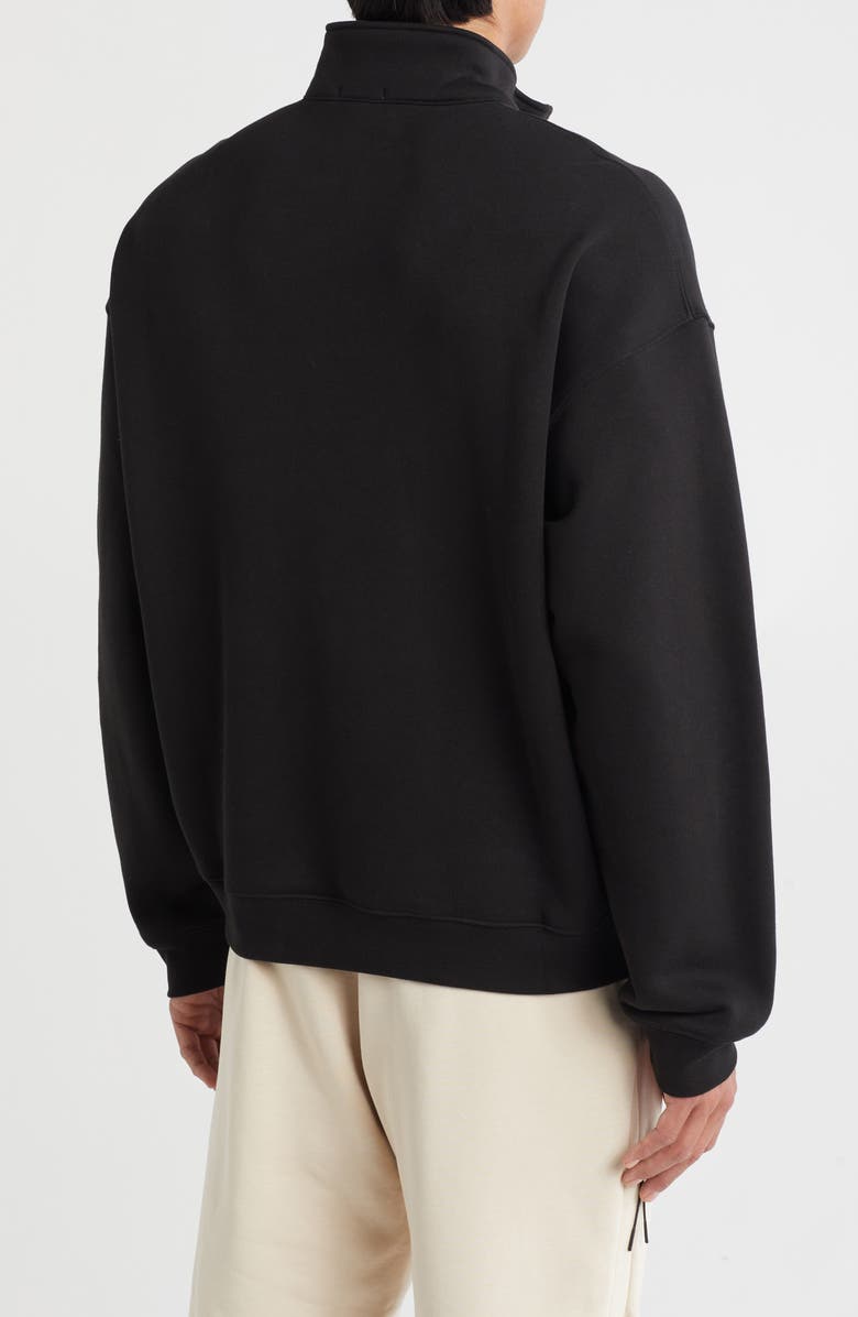 Lacoste Cotton Fleece Zip Sweatshirt, Alternate, color,