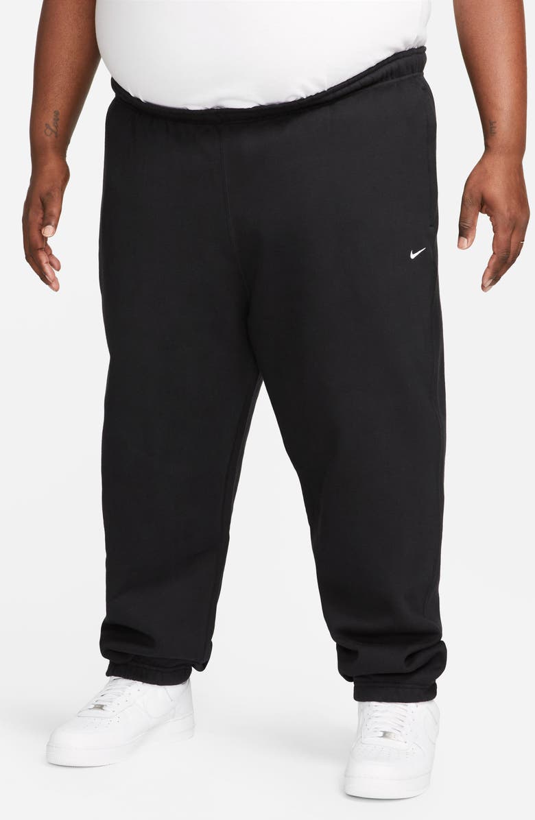 Nike Solo Swoosh Fleece Sweatpants, Alternate, color, 