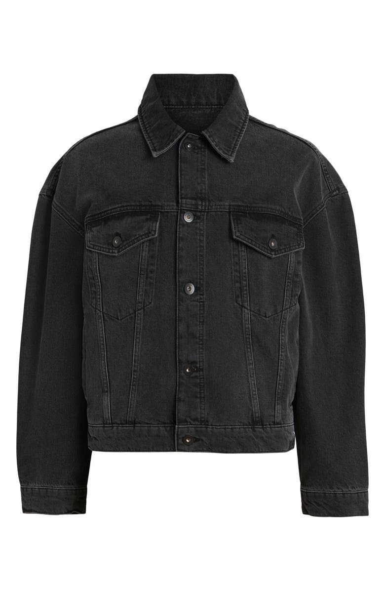 AllSaints Avets Nonstretch Denim Trucker Jacket, Alternate, color,