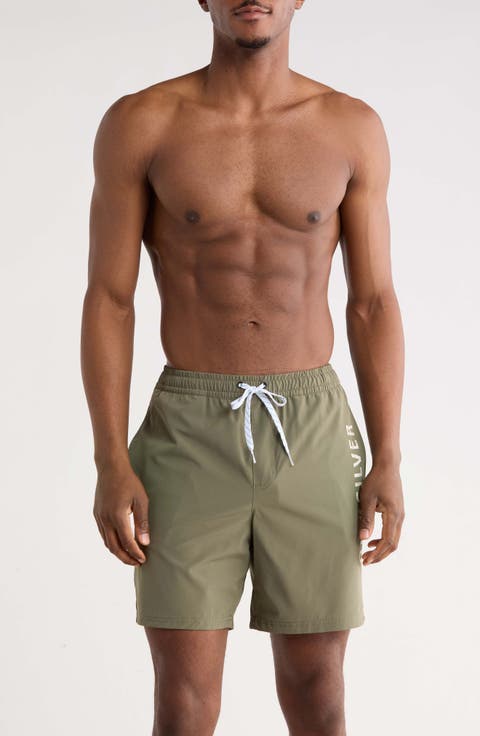 Tour Logo Volley Swim Trunks