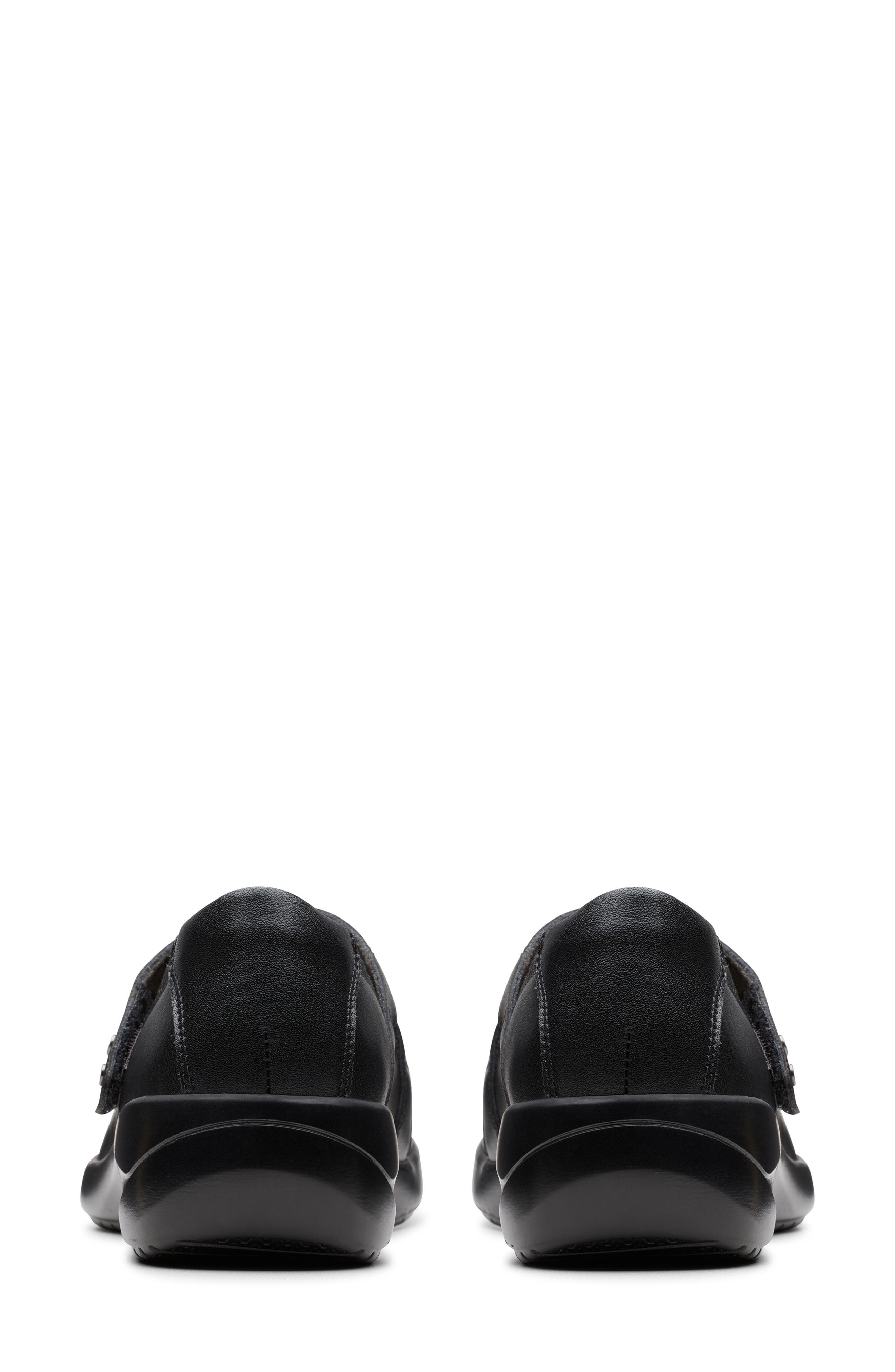 Kaetlyn Jane Mary Jane Flat, Alternate, color, BLACK LEATHER