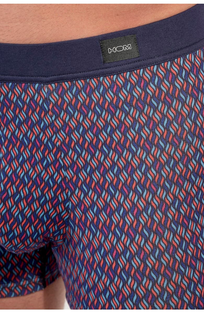 HOM Ocean Drive Comfort Boxer Briefs, Alternate, color, Red Print