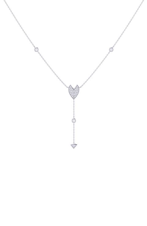Raindrop Drip Diamond Necklace