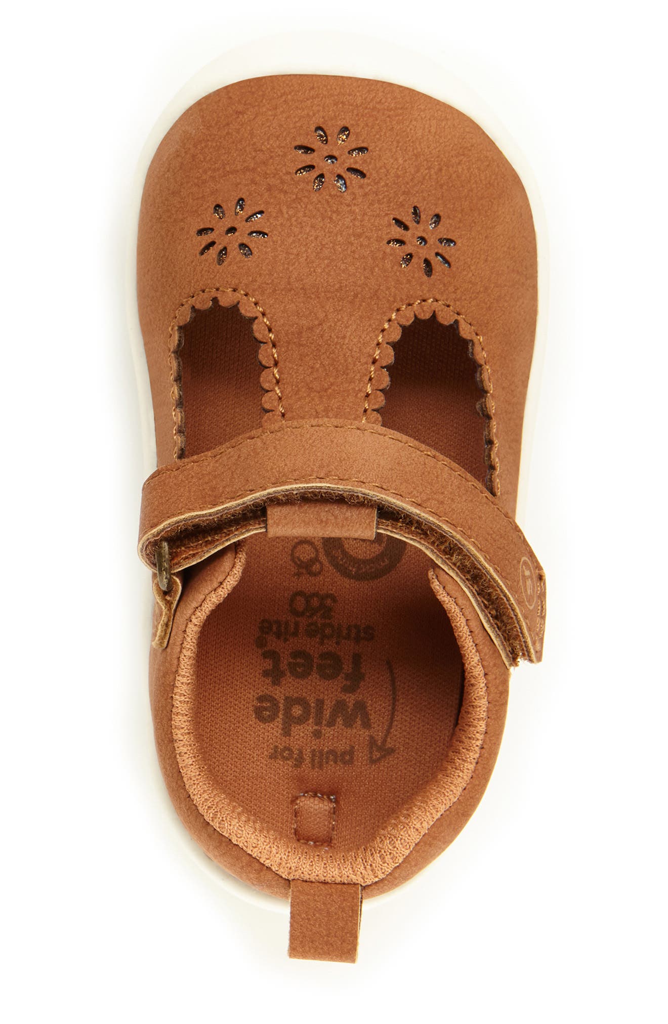 Stride Rite Cheyenne T-Strap Flat, Alternate, color, 