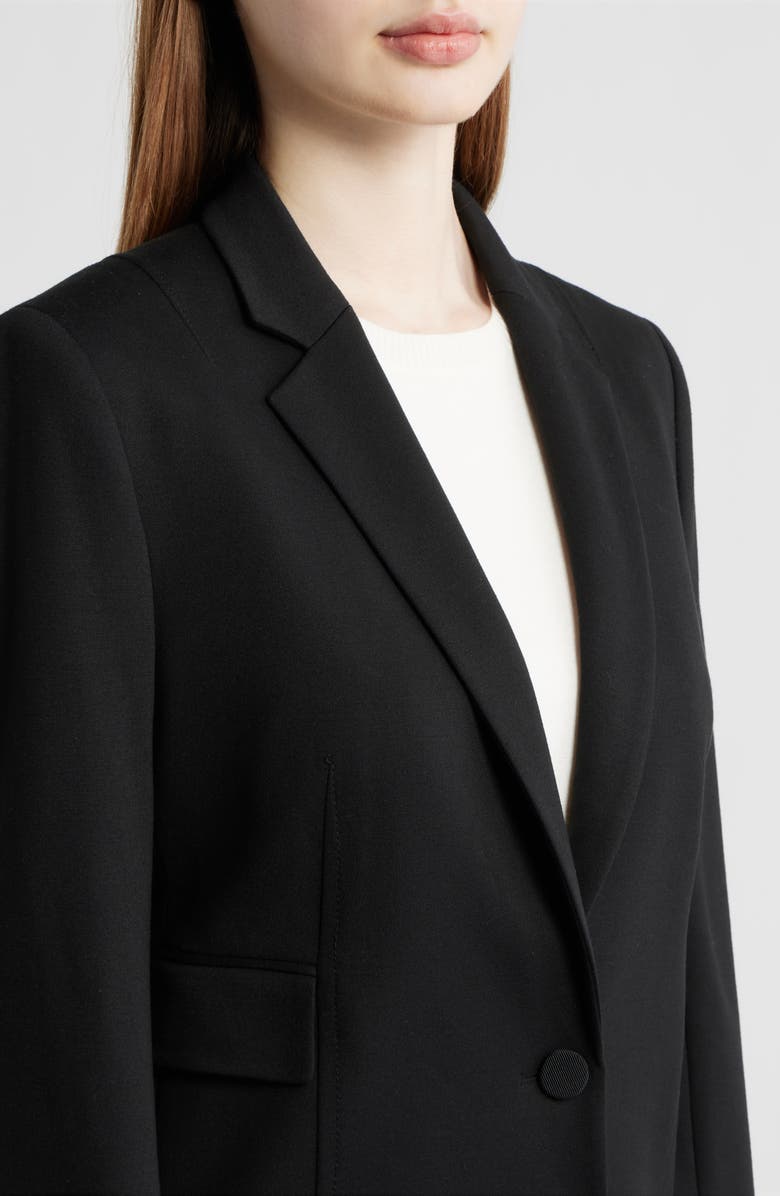 BOSS Jia Slim Fit Jacket, Alternate, color, Black