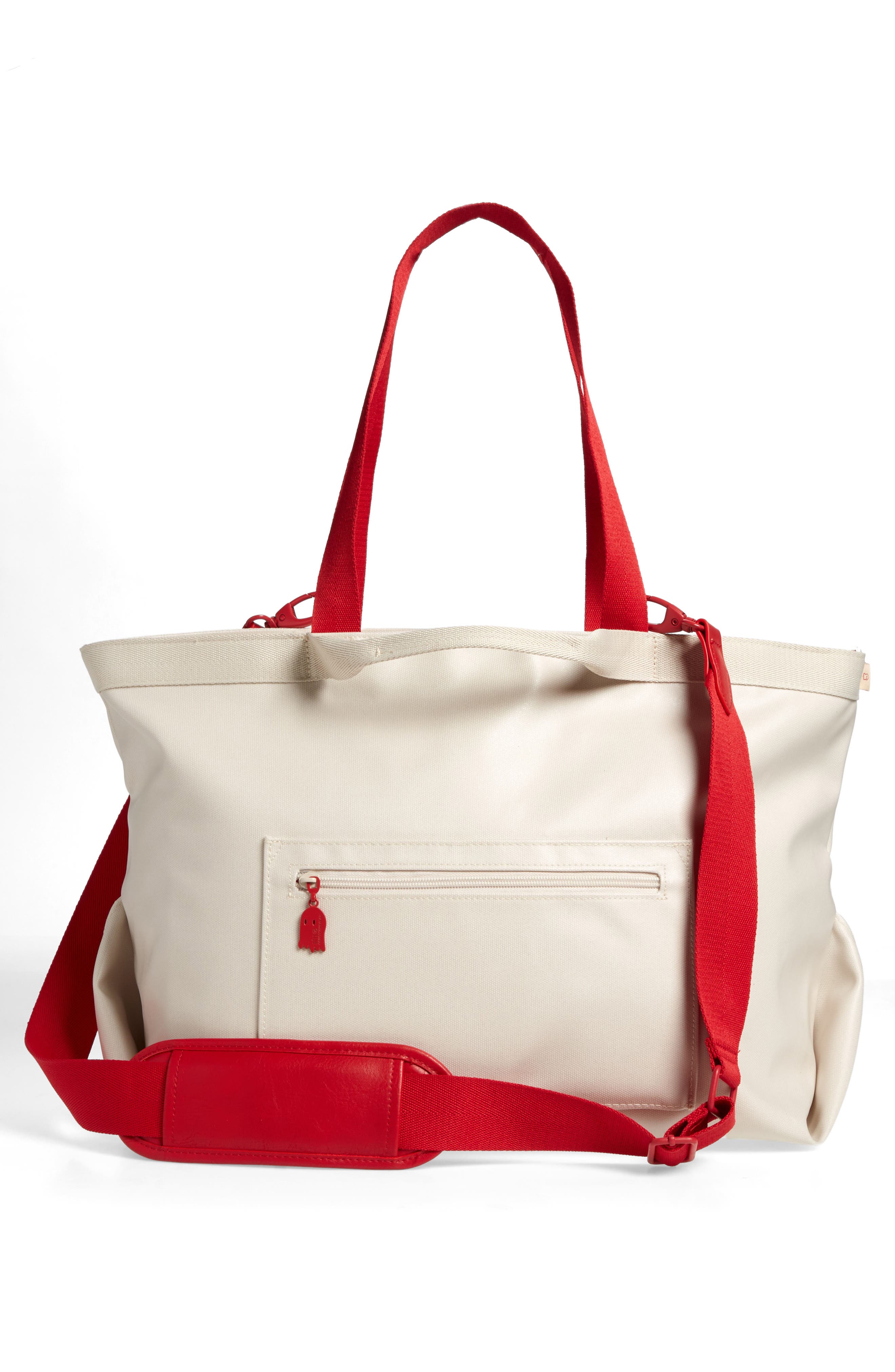 Béis x Lonely Ghost Canvas Tote, Alternate, color, 