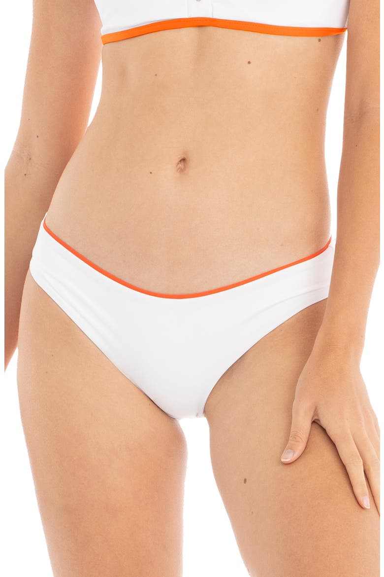 Ali Bikini Bottoms, Main, color, WHITE/ CHERRY TOMATO
