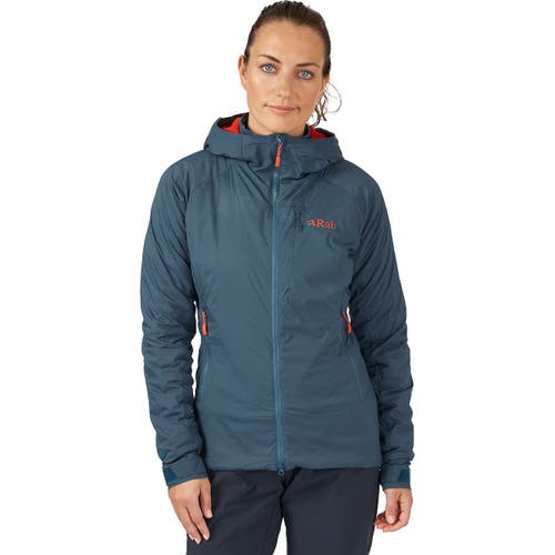 Rab Vapour-rise Summit Jacket In Blue
