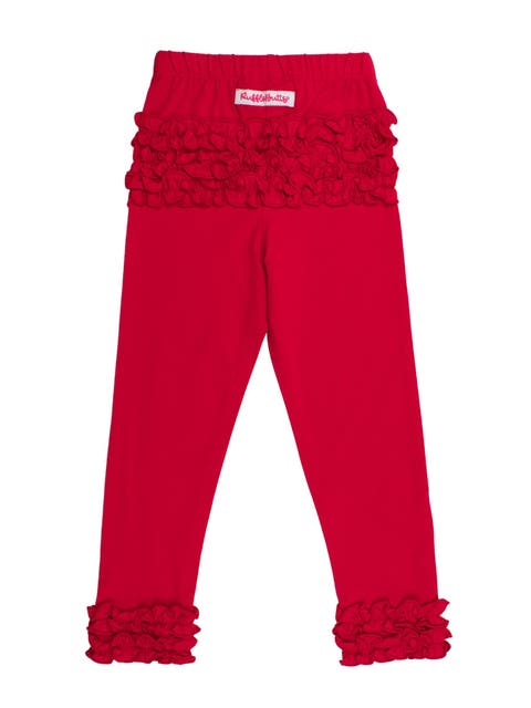 Toddler Girls Ruffle Leggings with Signature Rear Ruffles