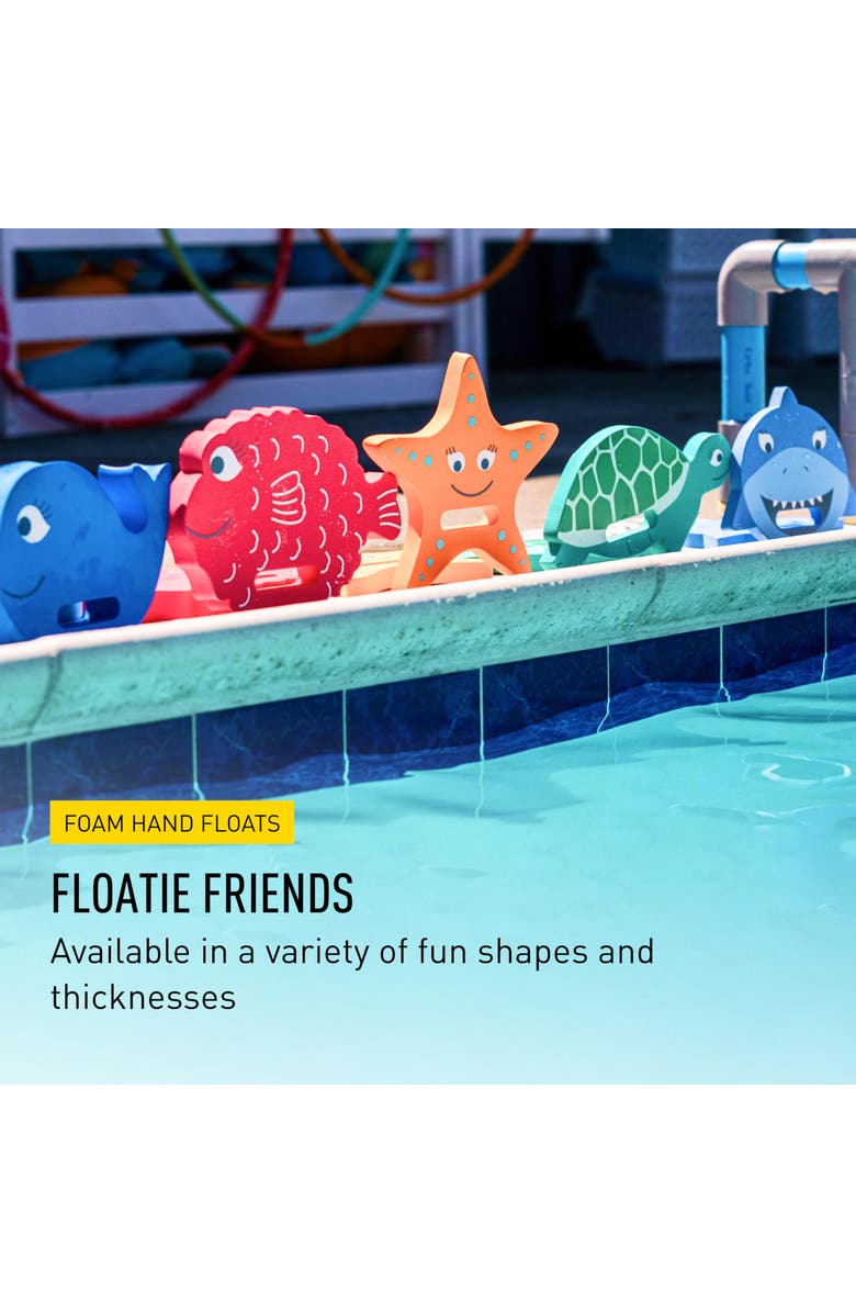 FINIS Floatie Friends Hand Float Learn To Swim Aids For Children Set of 2, Alternate, color, Blue Shark