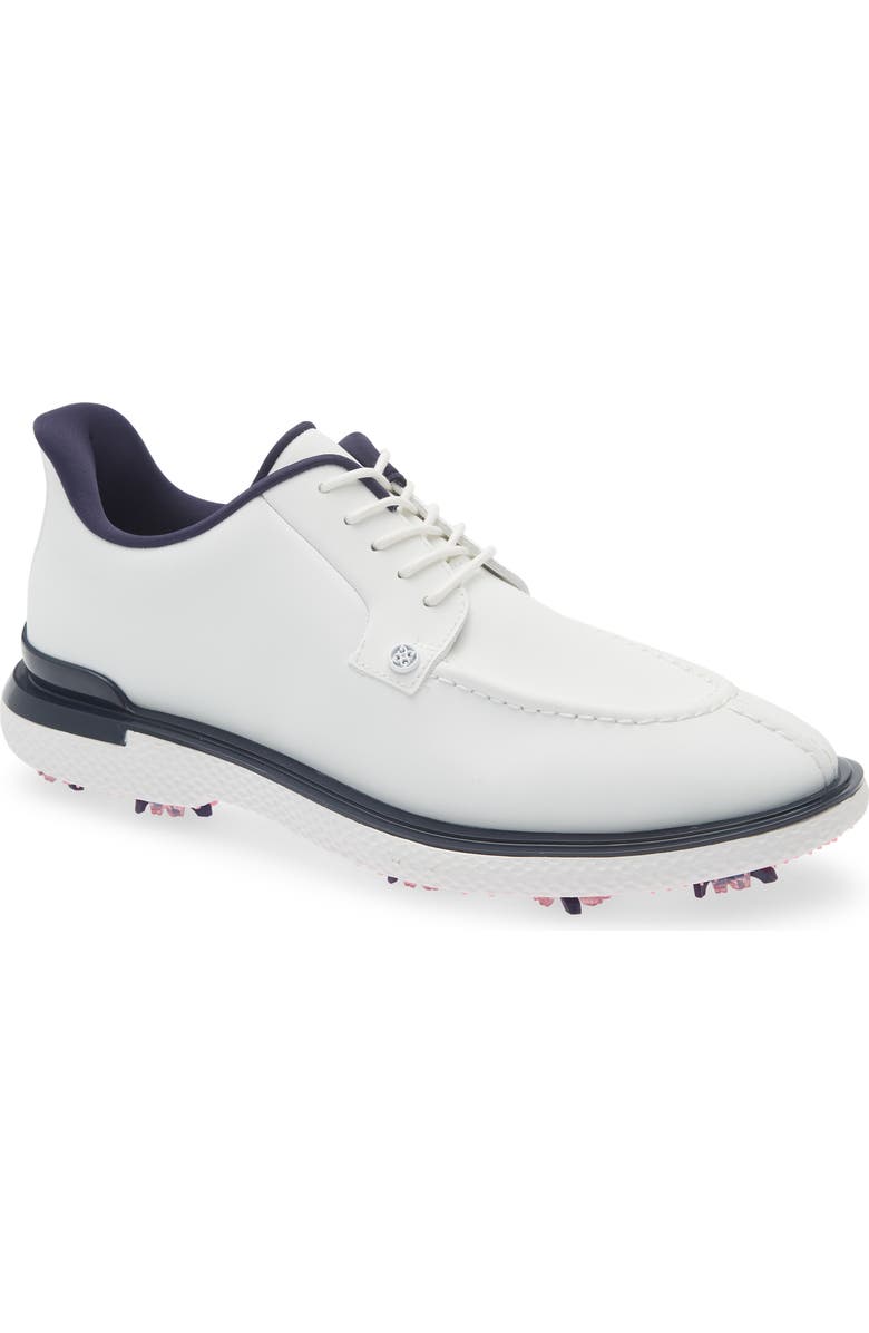 G/FORE Gallivan2R G/LOCK Split Toe Golf Shoe, Main, color, Snow/ Twilight