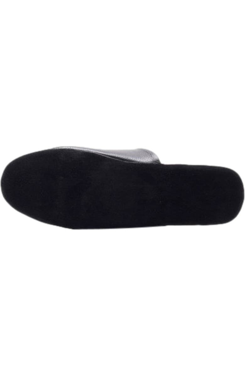 Anthony Veer Clark House Slippers, Alternate, color, Black Pebble Leather