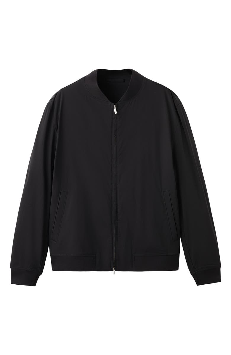 MANGO Bomber Jacket, Alternate, color, Black