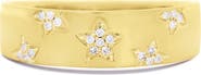 The Lovery Fine Jewelry Diamond Starry Night Band