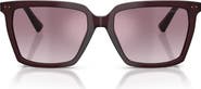 Jimmy Choo 55mm Square Sunglasses