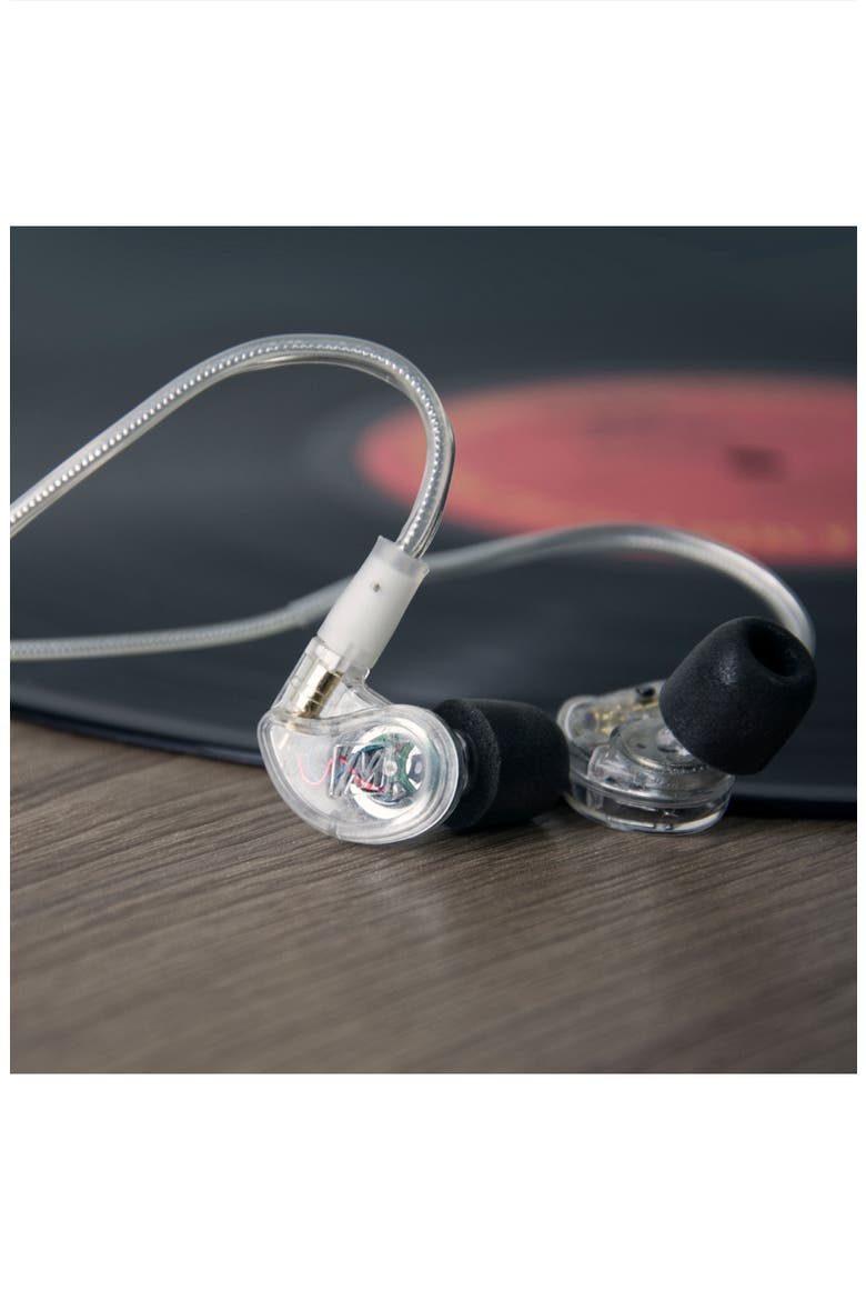 M6 PRO Noise-Isolating Musician's In-Ear Monitors, Alternate, color, Clear