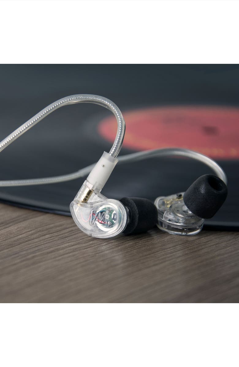 MEE audio M6 PRO Noise-Isolating Musician's In-Ear Monitors, Alternate, color, Clear