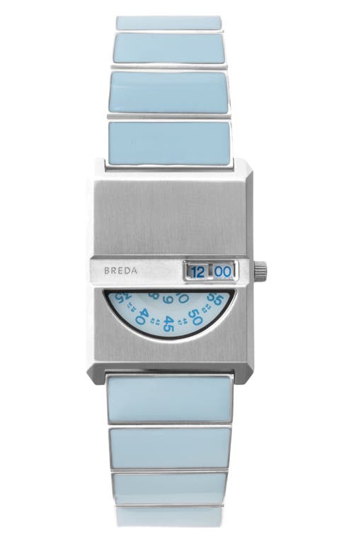 Breda Pulse Tandem Stainless Steel Bracelet Watch, 26mm