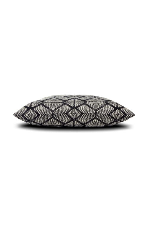 Elaine Smith Bakuba Ebony Sunbrella Pillow