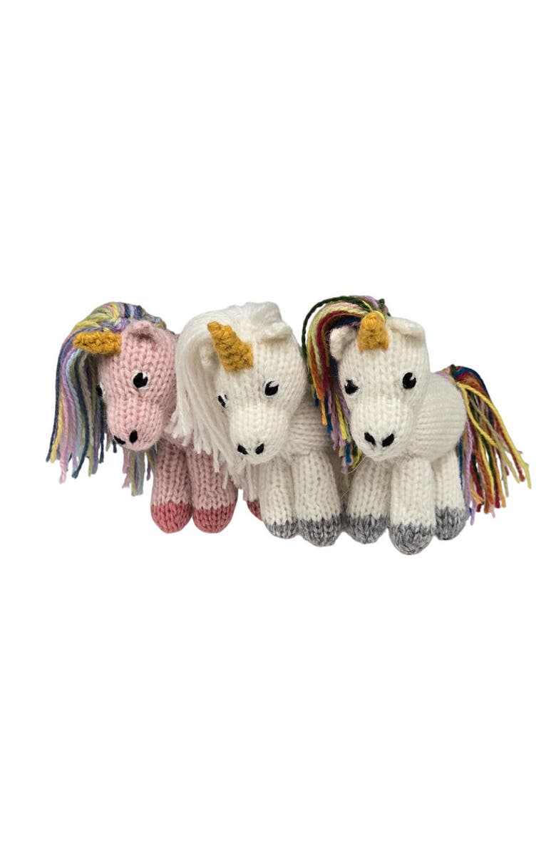Melange Collection Unicorn Ornaments, Main, color, Multi