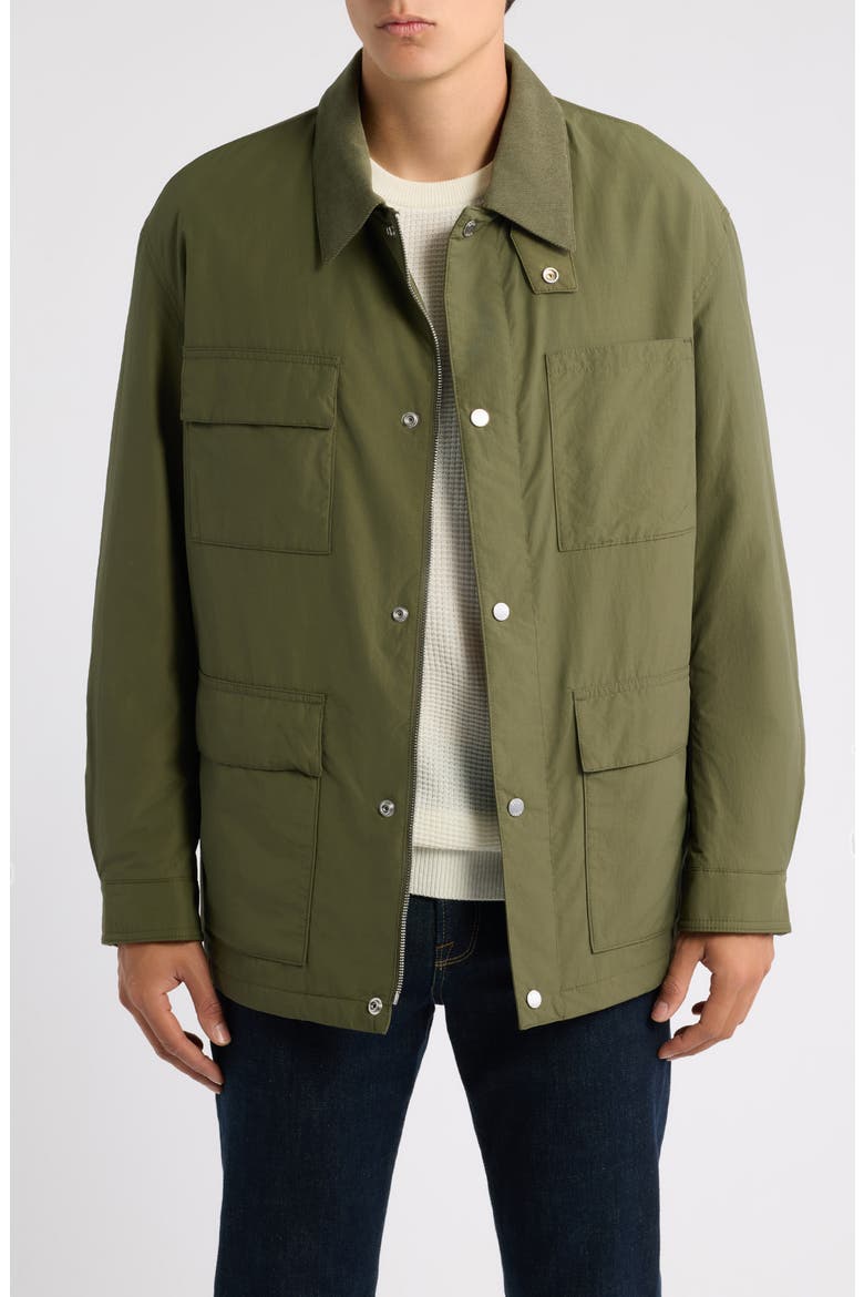 C-Corpo Utility Jacket, Main, color, OPEN GREEN