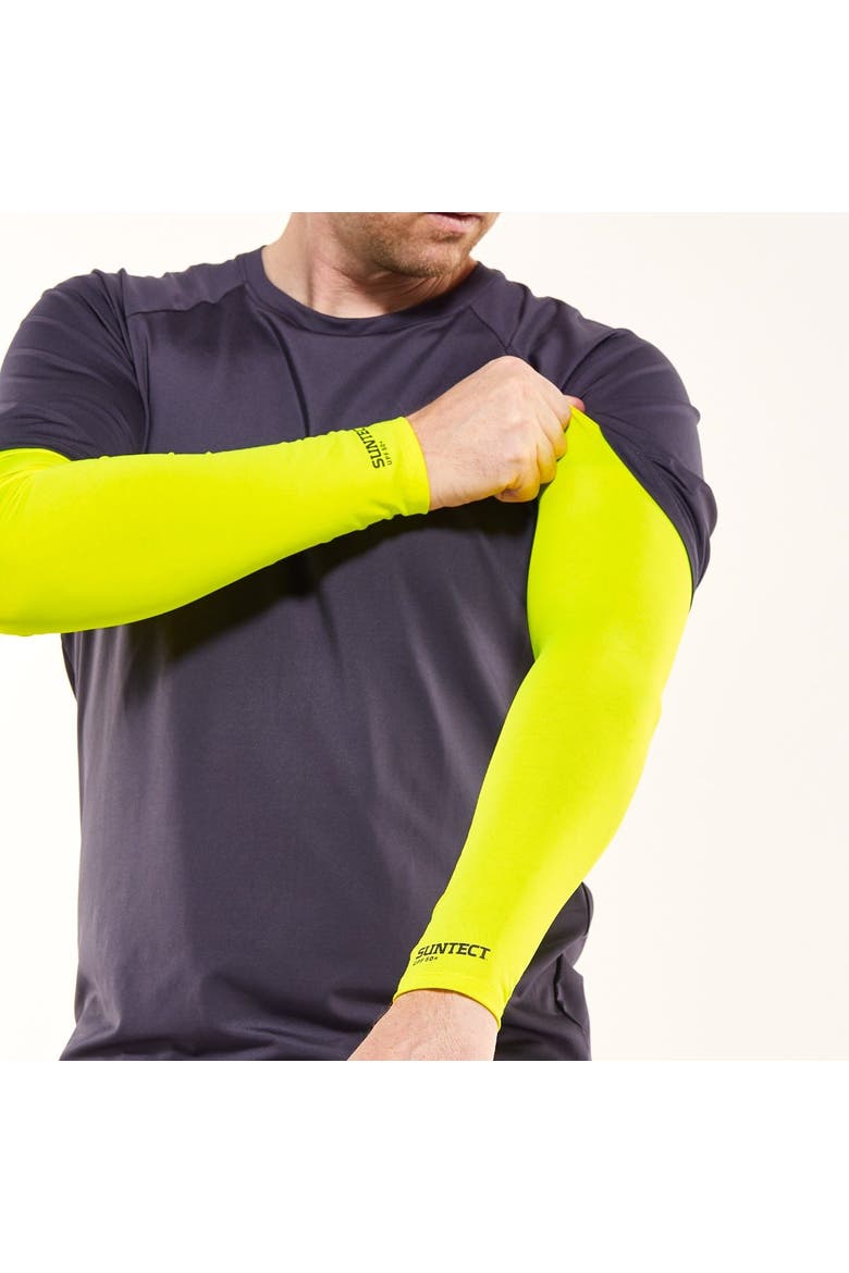 Unisex Coppitt Switchback Sun Sleeve, UPF 50+ Sun Protection, Main, color, Safety Yellow