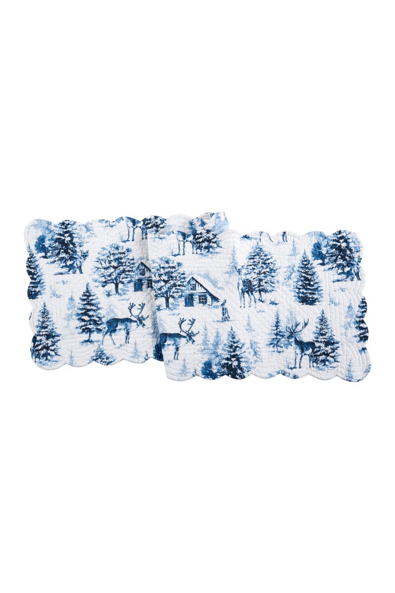 Frasier Table Runner 14" x 51", Main, color, Blue
