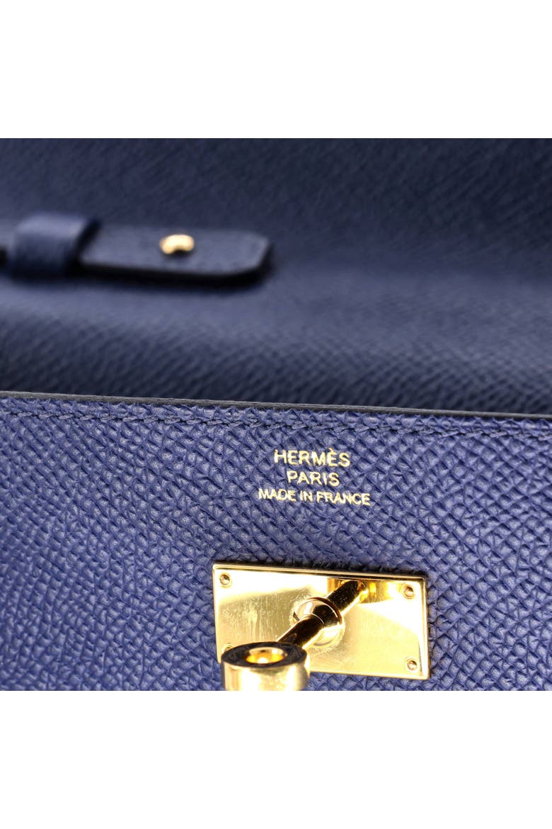 Kelly To Go Wallet Epsom, Alternate, color, Bleu Saphir