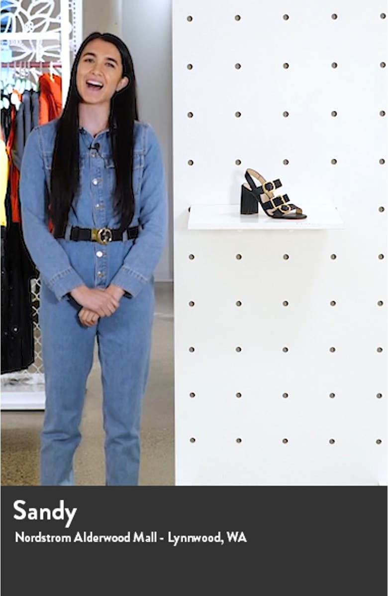 Loni Block Heel Sandal, sales video thumbnail