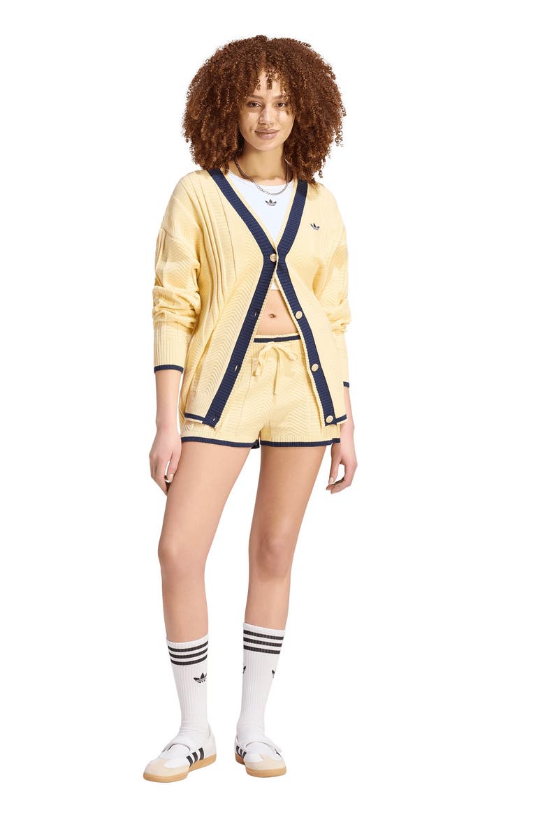 V-Neck Cardigan, Alternate, color, WARM VANILLA