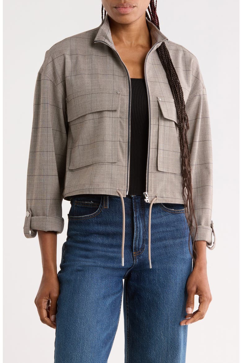 Flap Pocket Jacket, Main, color, SAFARI TAN MULTI