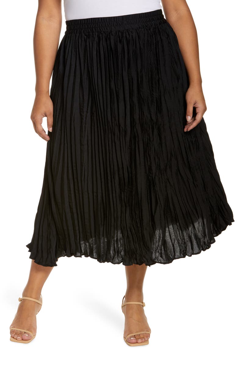 Halogen<sup>®</sup> Satin Skirt, Main, color,