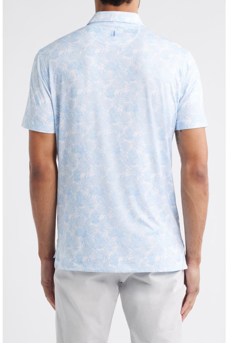 Mana Leaf Print Featherweight Performance Polo, Alternate, color, KONA