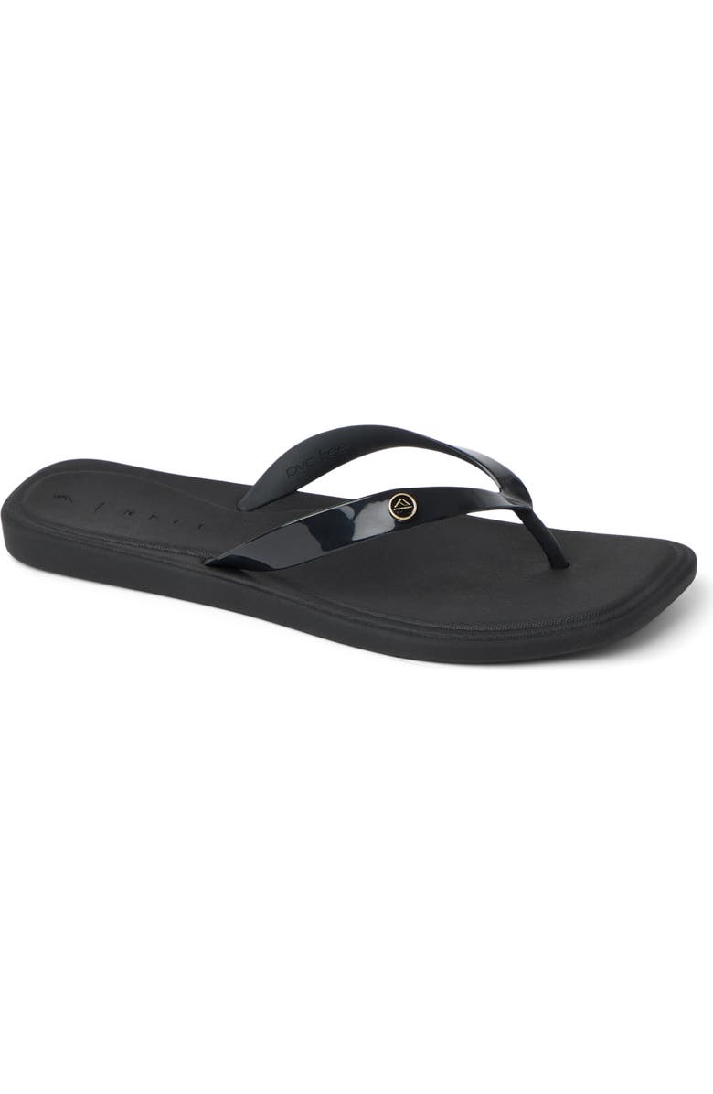Reef Solaye Waterproof Flip Flop, Main, color, Black