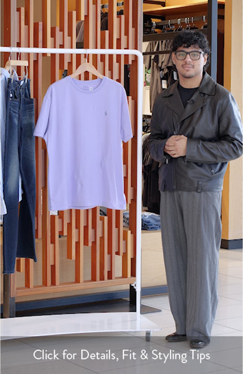 Classic Fit Cotton Jersey T-Shirt, sales video thumbnail