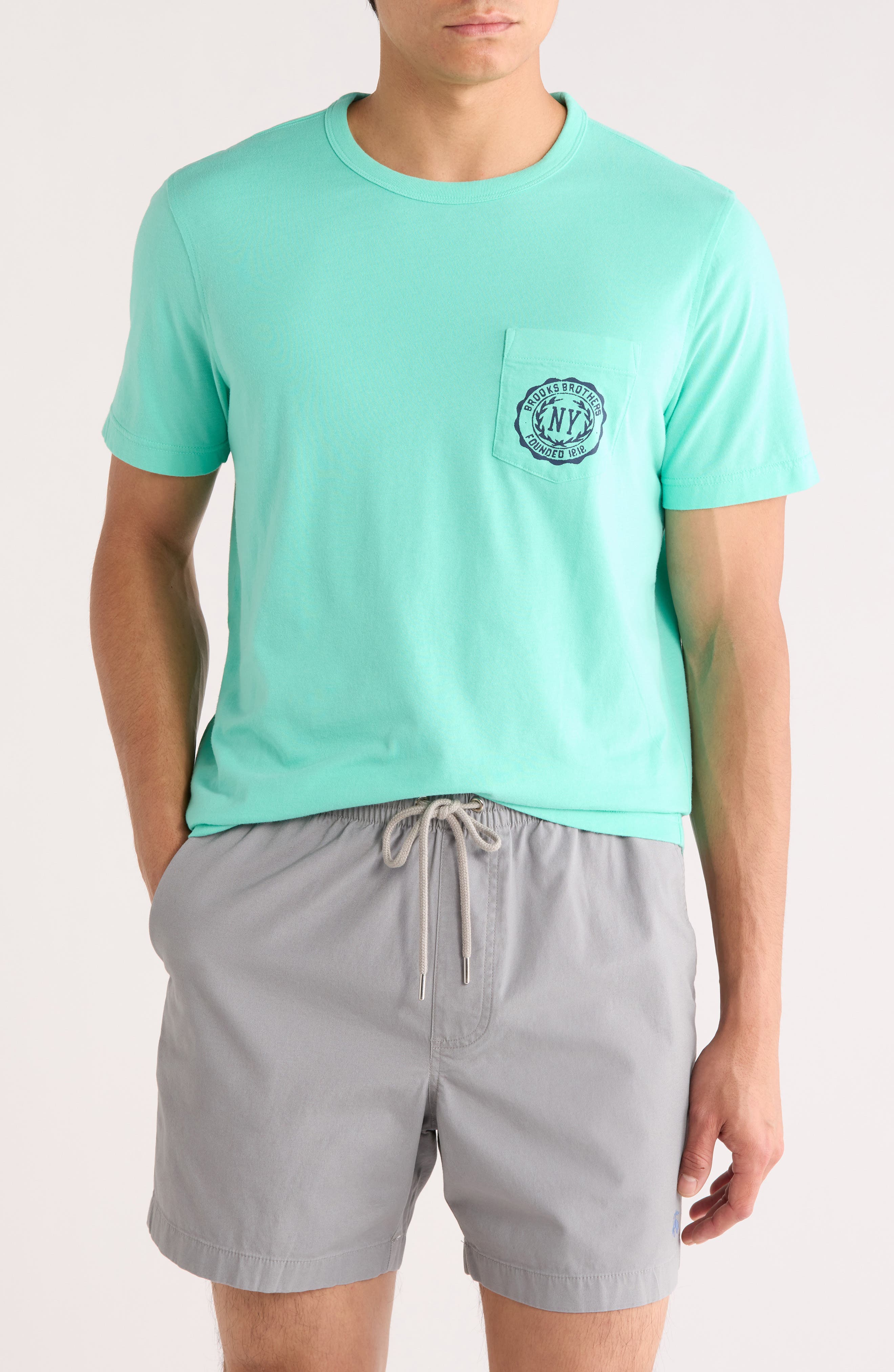 Brooks Brothers Crewneck Graphic T-Shirt