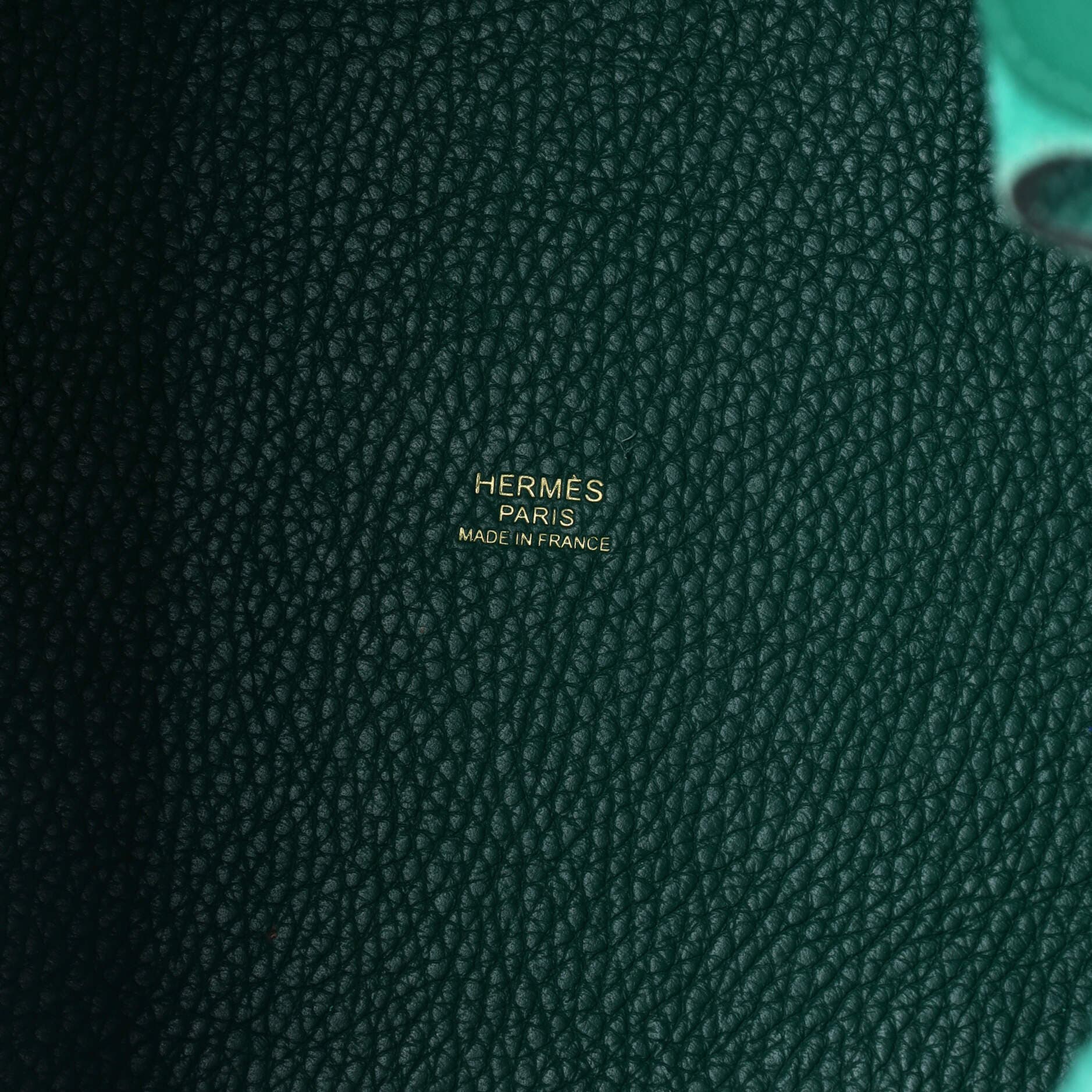 Pre-Owned Hermes Picotin Lock Bag Clemence MM, Alternate, color, Vert Vertigo