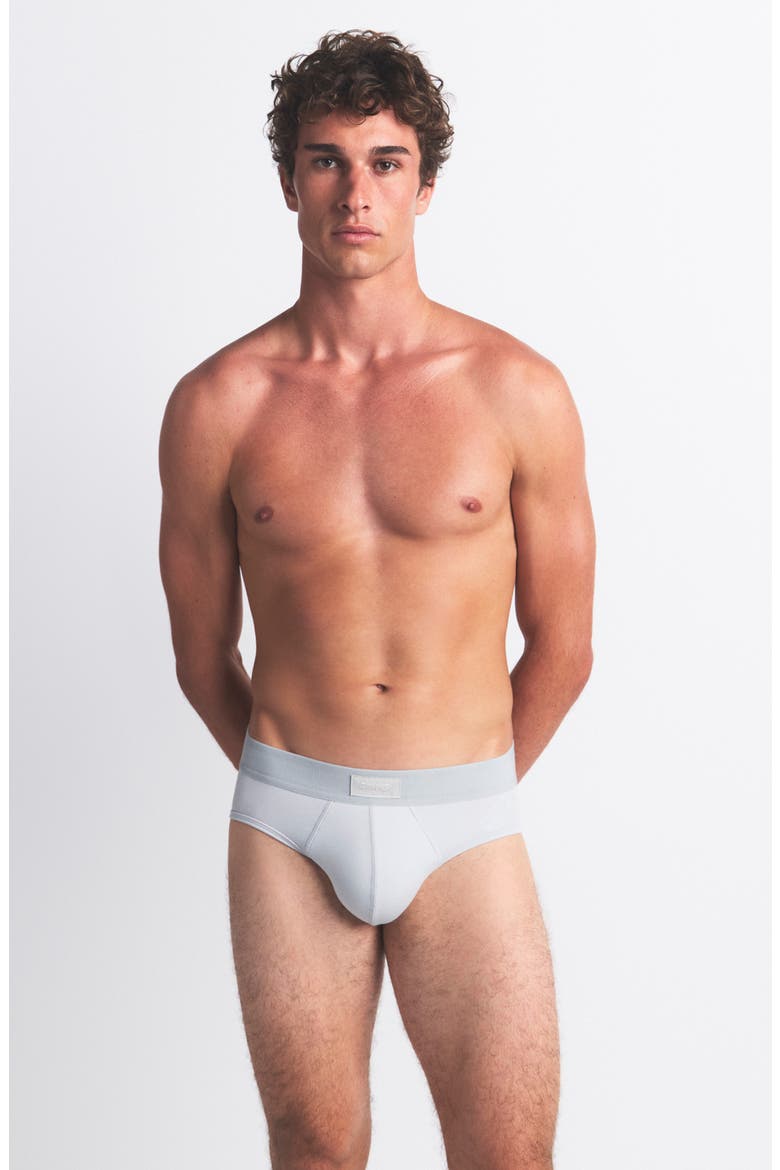 3-Pack Cotton & Modal Blend Briefs, Alternate, color, BLUE BLACK MULTI