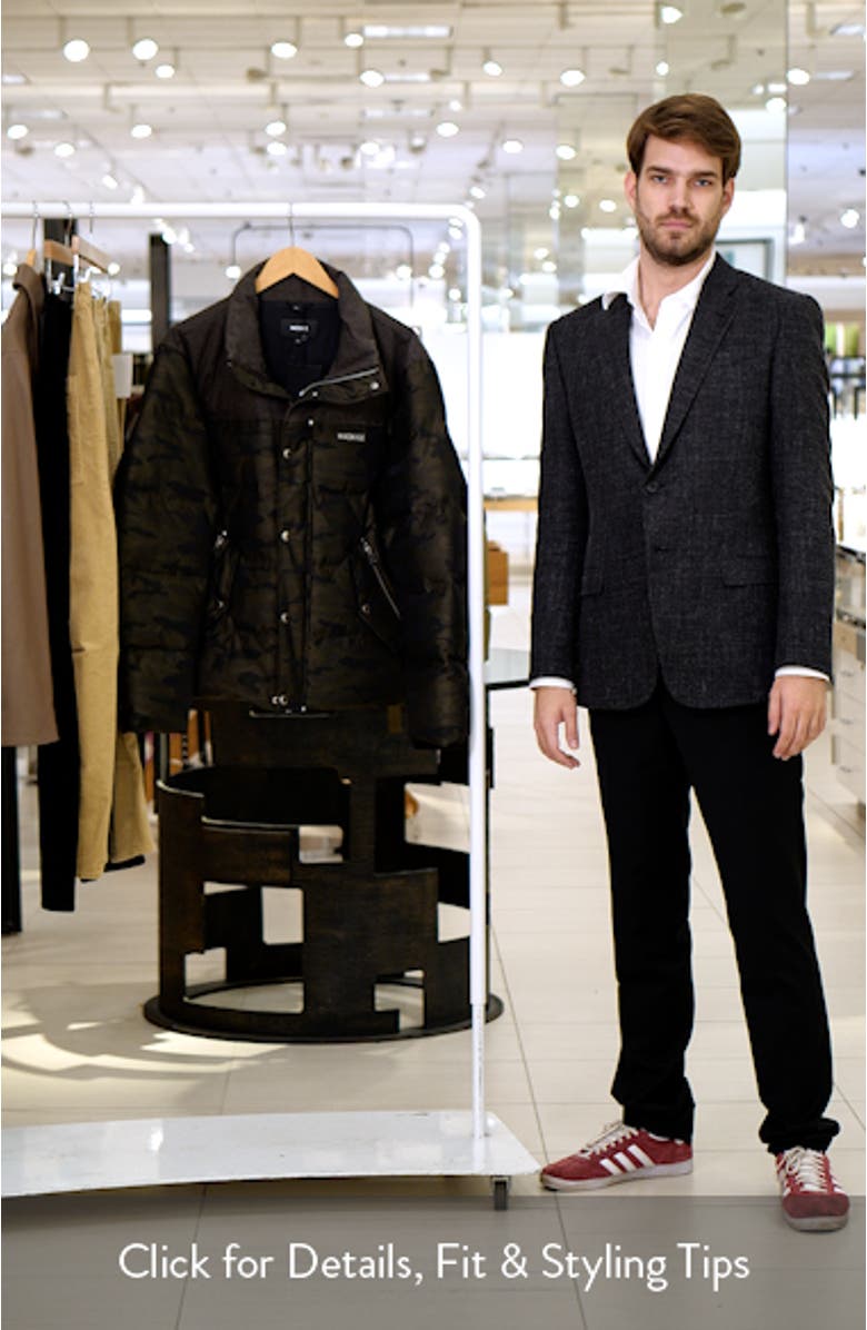 Everett Mixed Media Down Puffer Jacket, sales video thumbnail