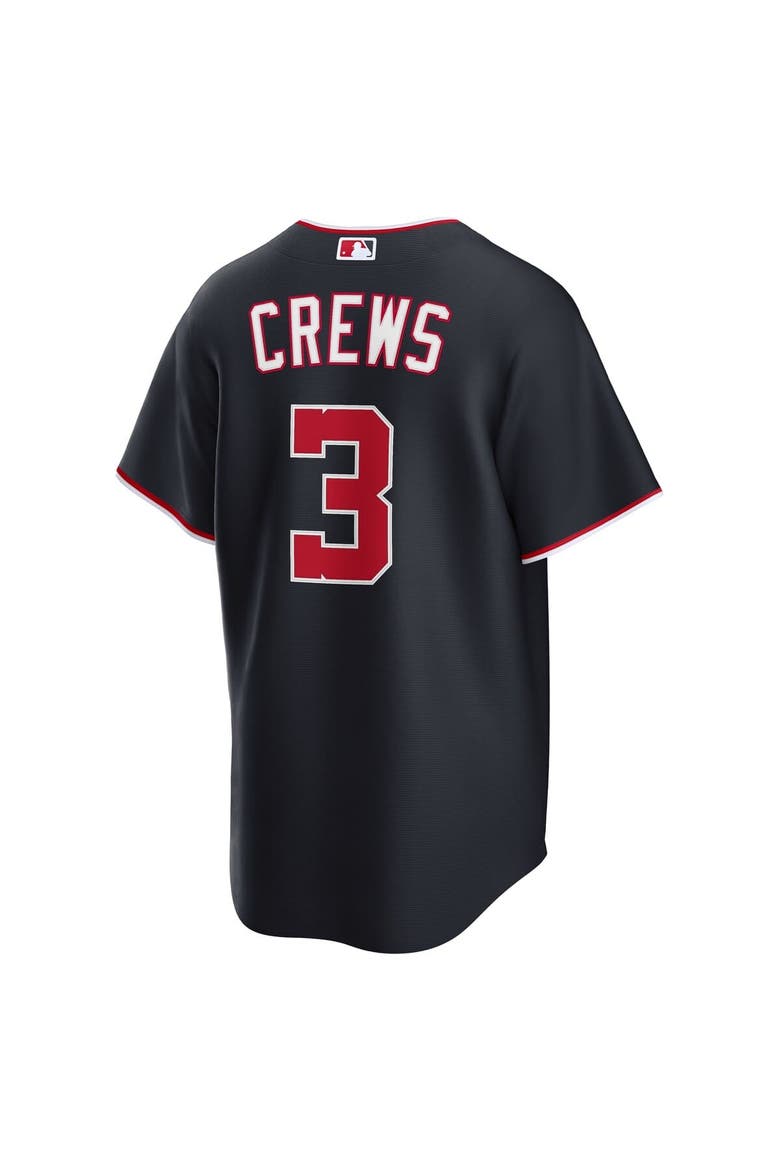 Men's Nike Dylan Crews Navy Washington Nationals Alternate Replica Jersey, Alternate, color, Navy