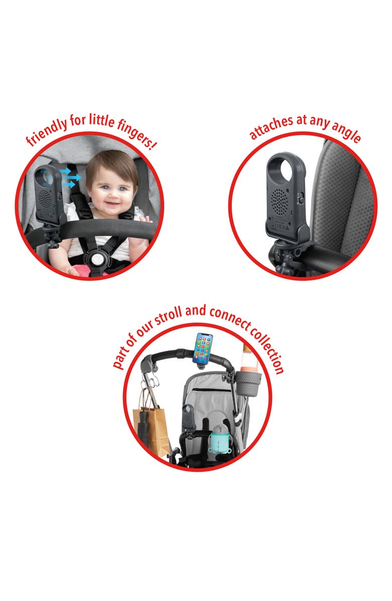 Skip Hop Bladeless Stroller Fan, Alternate, color, Black