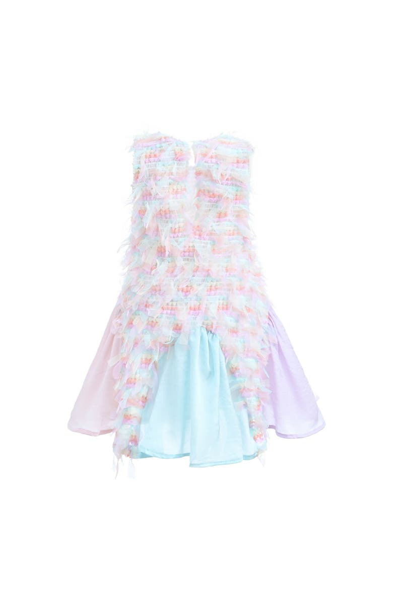 Mimi Tutu Rainbow Quilted Dress, Alternate, color, Pink