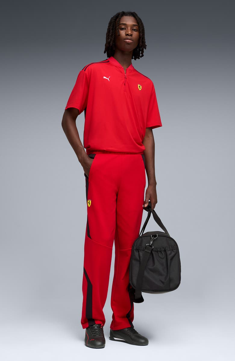 PUMA Scuderia Ferrari Motosport 1 Sweatpants, Alternate, color, Rosso Corsa