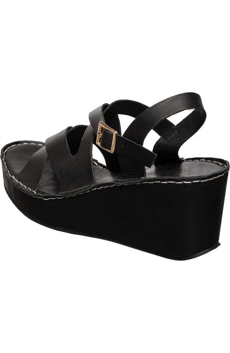 ANTELOPE Sari Platform Wedge Sandal, Alternate, color, Black